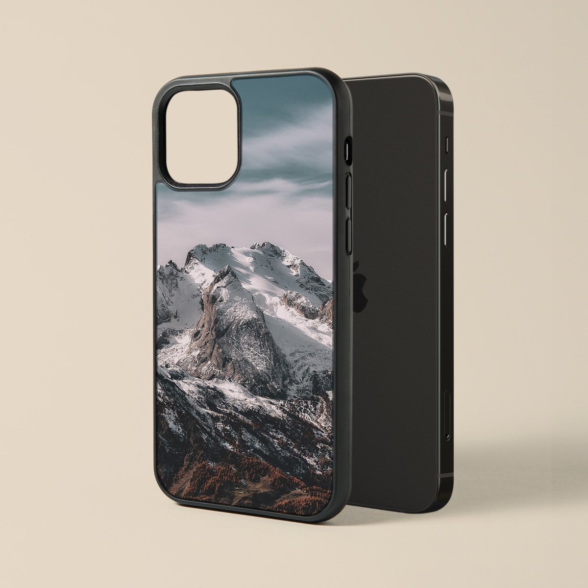 Rocky Mountains Colorado - Glass Phone Case - cmzart