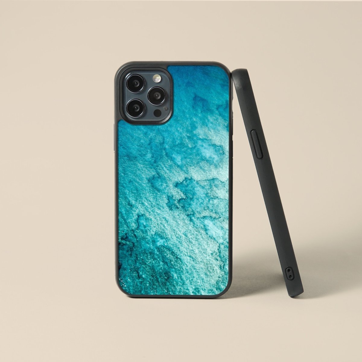 Sky Marble - Glass Phone Case - cmzart