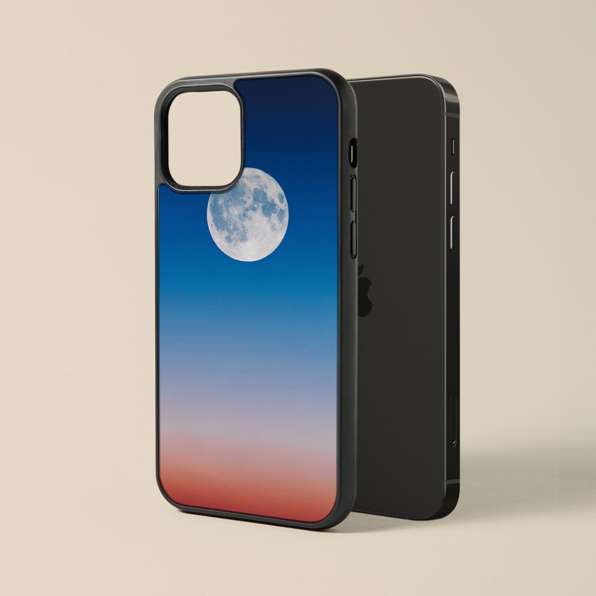 The Moon - Glass Phone Case - cmzart