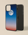 The Moon - Glass Phone Case - cmzart