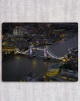 TOWER BRIDGE AERIAL VIEW, LONDON, UK - cmzart