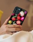 Tulip Flower - Glass Phone Case - cmzart
