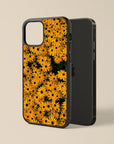 Yellow Daisy Flowers - Glass Phone Case - cmzart